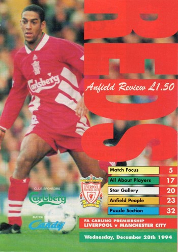 Match programme